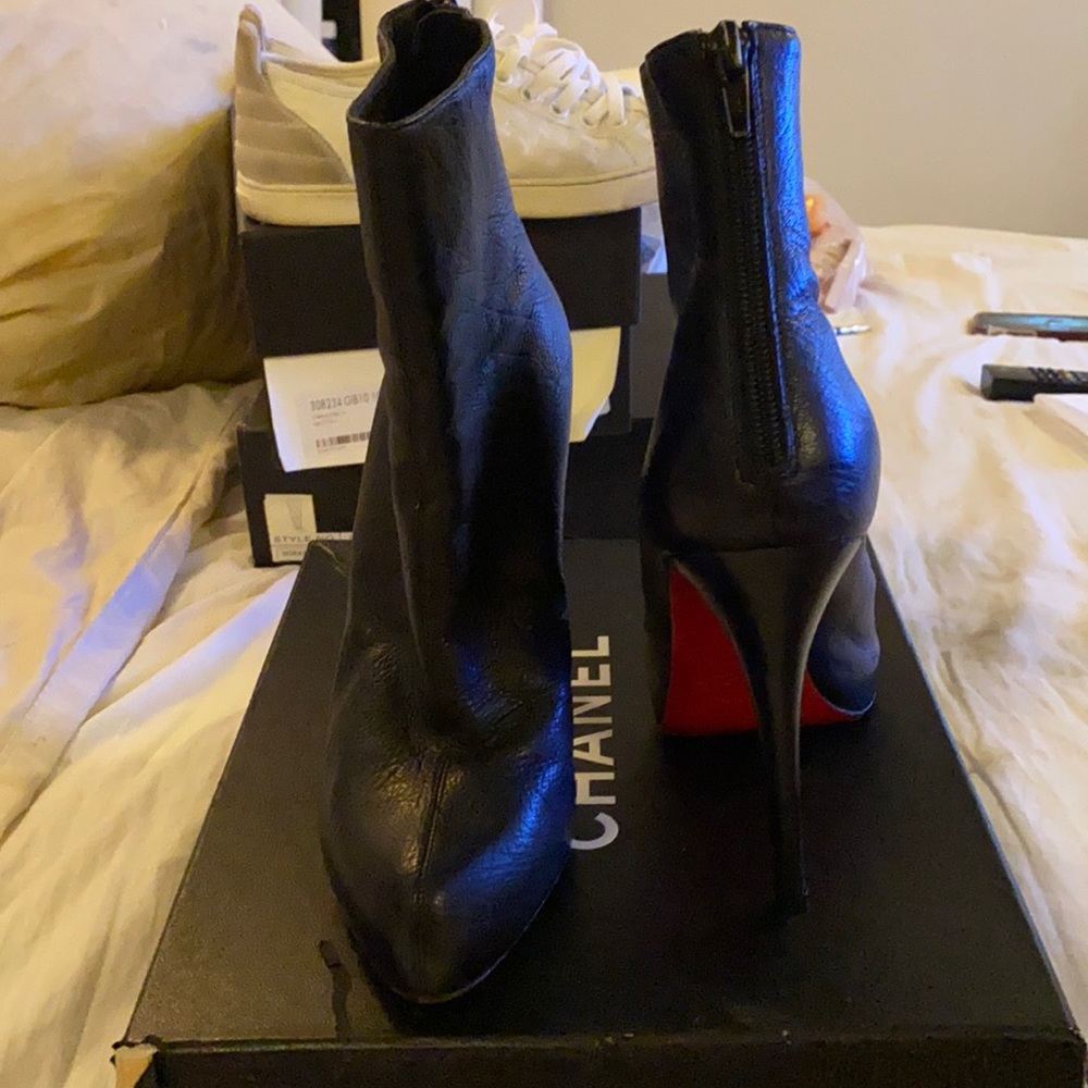 Louboutin platform boots